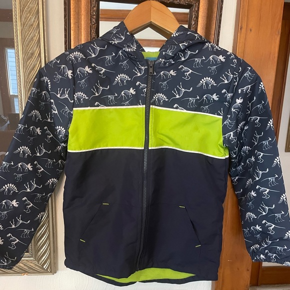 Raincoat boys M 8-10 dinosaurs by lily & dan - Picture 1 of 3